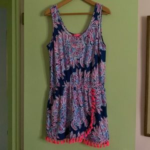 Lilly Pulitzer Tasseled Romper